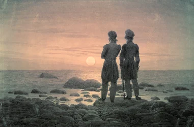 Two Men by the Sea